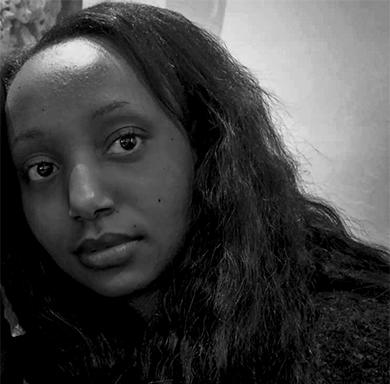 Saron Tadele-EDIT SMALL Saron Tadele Portrait Black and White